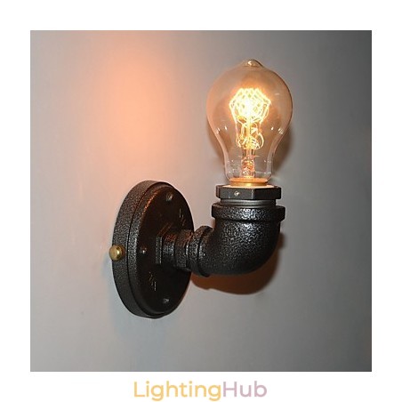 Simple Retro Industrial Iron Pipe Decorative wall lamp Wall Fixture Simple Retro Industrial Iron Pipe Decorative wall lamp Wall Fixture