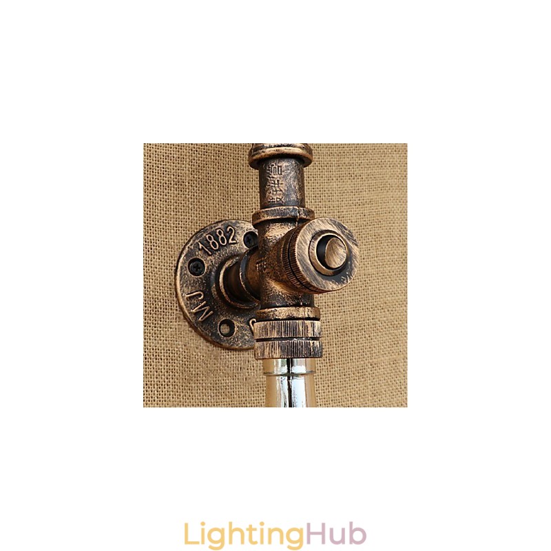 Retro American Village Creative Industry Wind Designer Water Bottle Wall Lamp Wall Light