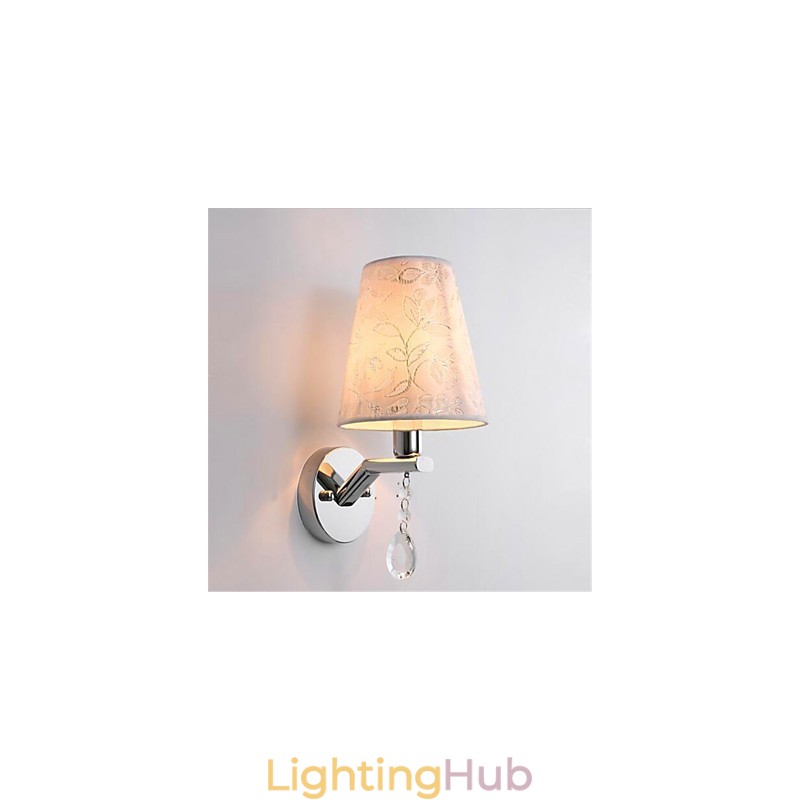 Modern Contemporary Silver Feature for Crystal Ambient Light Wall Sconces Wall Light