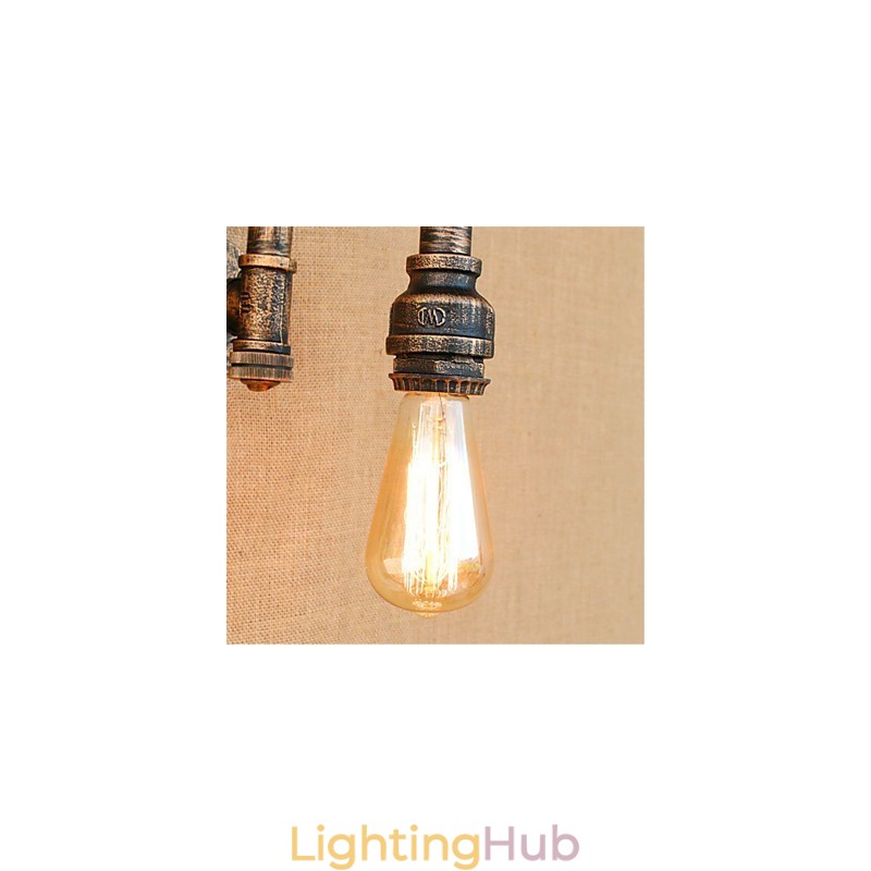Rustic Lodge Painting Feature for Ambient Light Wall Sconces Wall Light