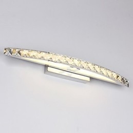 Contemporary Crystal Wall Bathroom Lighting