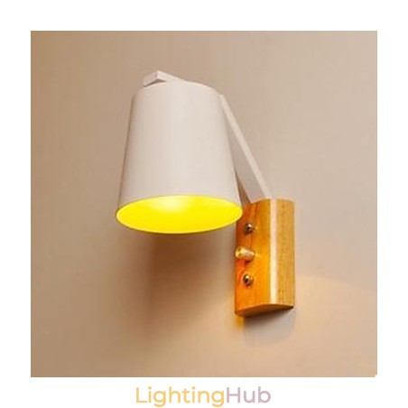 Creative Personality Warm Wood Iron Bed Lamp Switch With Nordic Corridor Study Creative Personality Warm Wood Iron Bed Lamp Switch With Nordic Corridor Study