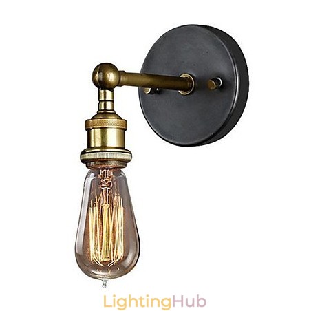 The American Village Wall Balcony Corridor Simple Copper Head Lamp