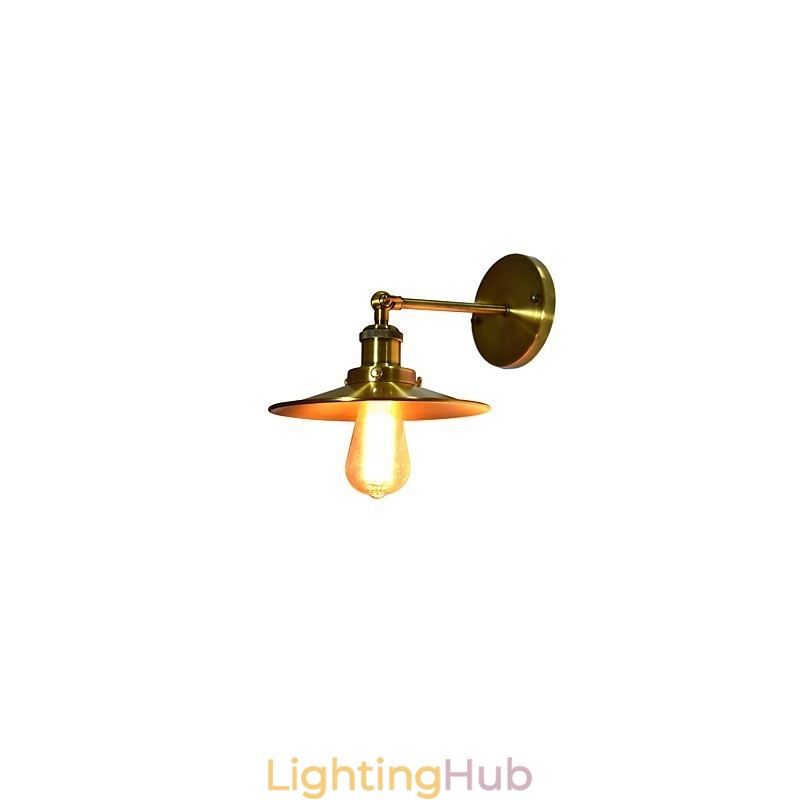 Rustic Lodge Traditional Classic Brass Feature for Downlight Wall Sconces Wall Light