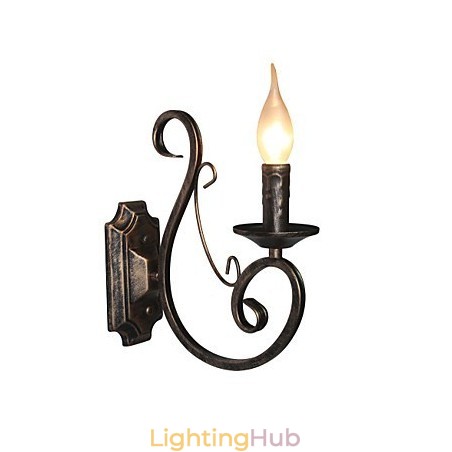 Mini Retro Wall Lamp Hallway Metal Candle Shape Wall Lamp Lighting Mini Retro Wall Lamp Hallway Metal Candle Shape Wall Lamp Lighting