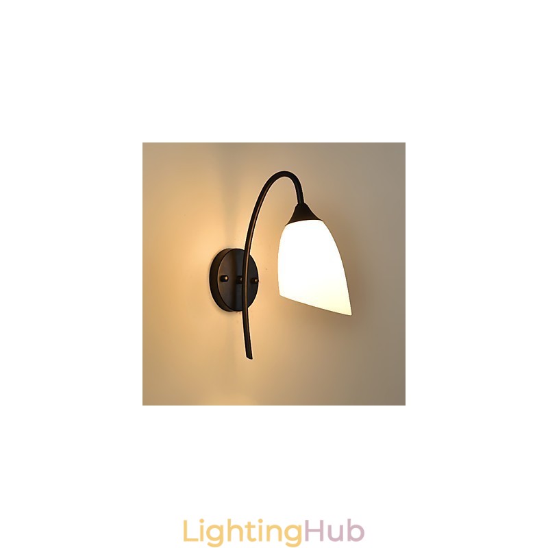 Traditional Classic Country Retro Painting Feature for Wall Sconces Wall Light