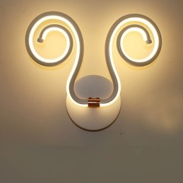 Modern Simple Aluminum Wall Lamp Creative Aisle Bedside Lamps Lighting