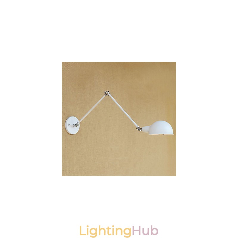 Modern Contemporary Retro Electroplated Feature for Swing Arm Eye Protection Ambient Light