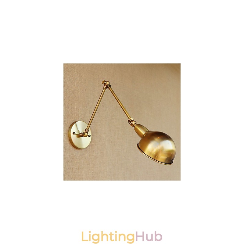 Modern Contemporary Retro Electroplated Feature for Swing Arm Eye Protection Ambient Light