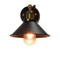 Paint Single Wall Iron Wall Lamp Dumb Black Lightsaber Lamp On Wall