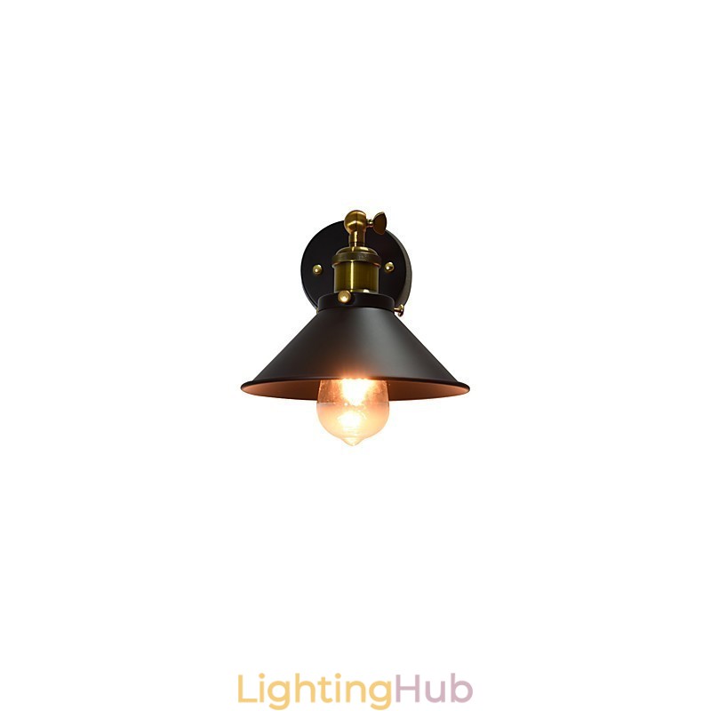 Paint Single Wall Iron Wall Lamp Dumb Black Lightsaber Lamp On Wall