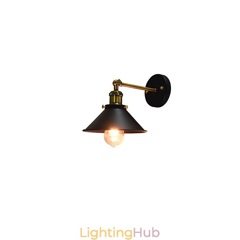 Paint Single Wall Iron Wall Lamp Dumb Black Lightsaber Lamp On Wall