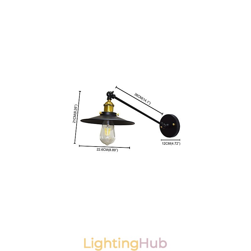 Buzz Wall Iron Wall Lamp Dumb Black Lightsaber Lamp On Wall