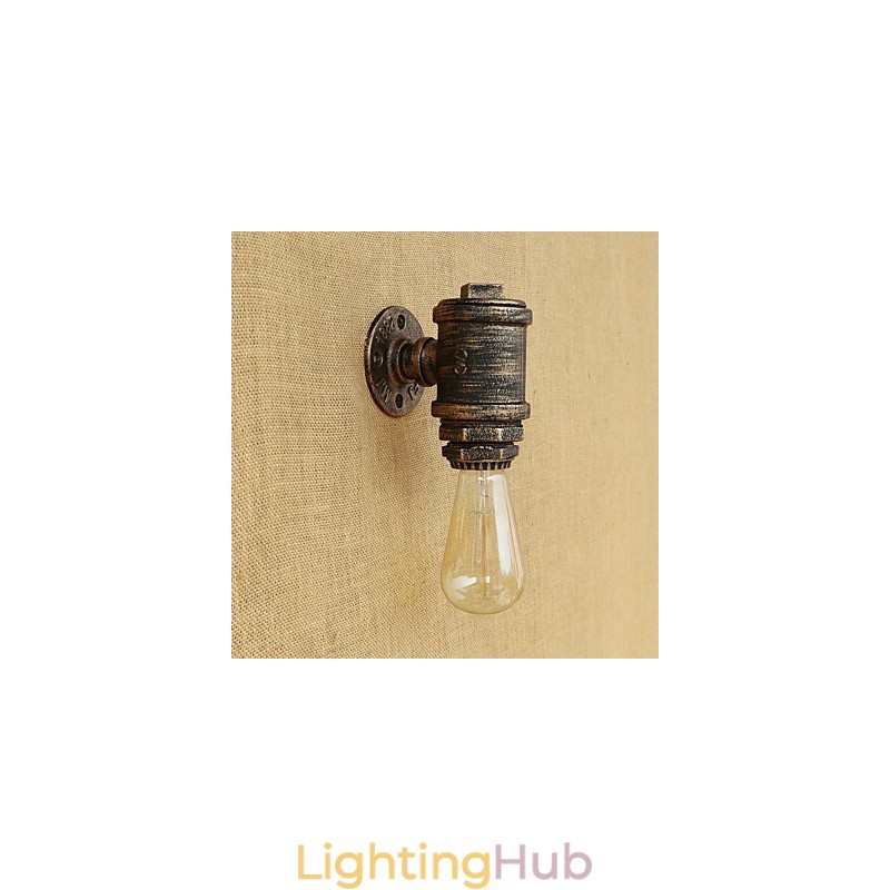 Country Retro Painting Feature for Mini Style Ambient Light Wall Sconces Wall Light