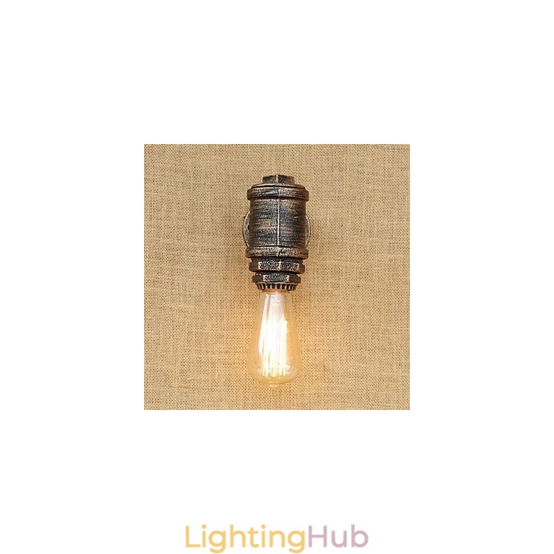 Country Retro Painting Feature for Mini Style Ambient Light Wall Sconces Wall Light