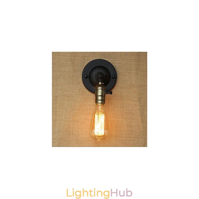 Retro Painting Feature for Mini Style Swing Arm Ambient Light Wall Sconces Wall Light