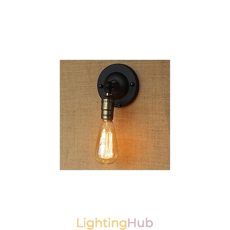 Retro Painting Feature for Mini Style Swing Arm Ambient Light Wall Sconces Wall Light