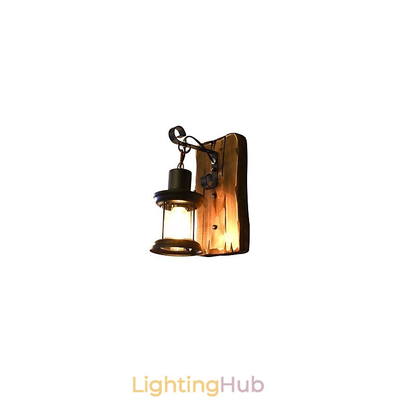 Rustic Lodge Traditional Classic Painting Feature for Downlight Wall Lights Wall Light