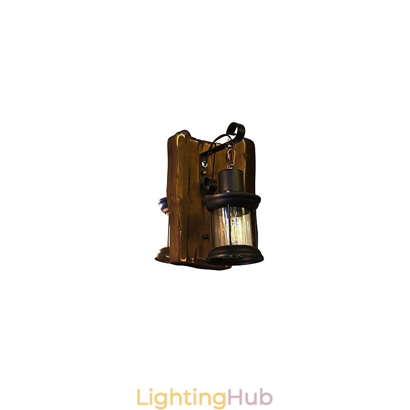 Rustic Lodge Traditional Classic Painting Feature for Downlight Wall Lights Wall Light