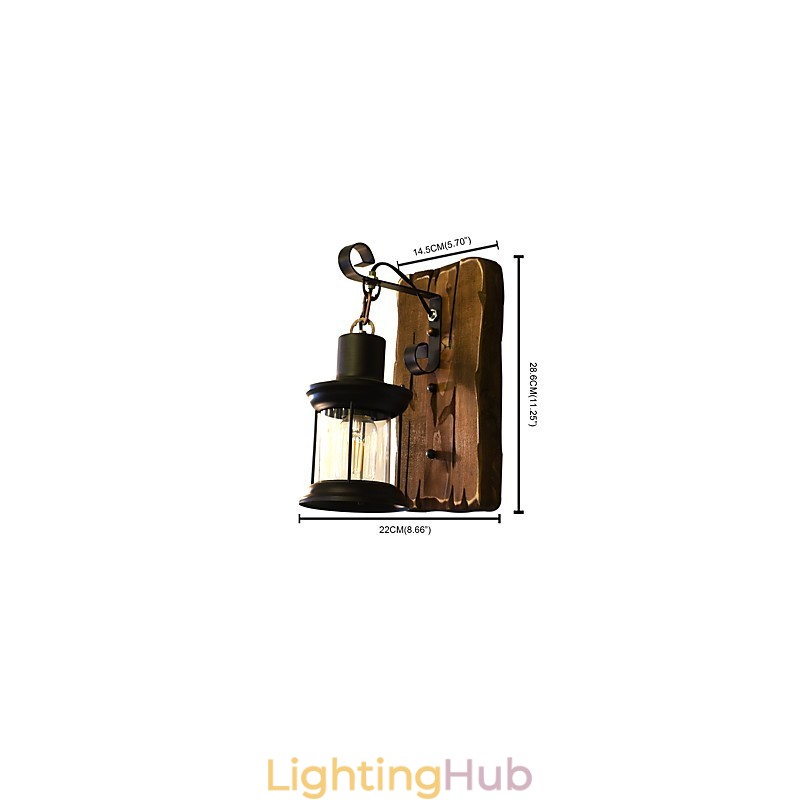 Rustic Lodge Traditional Classic Painting Feature for Downlight Wall Lights Wall Light