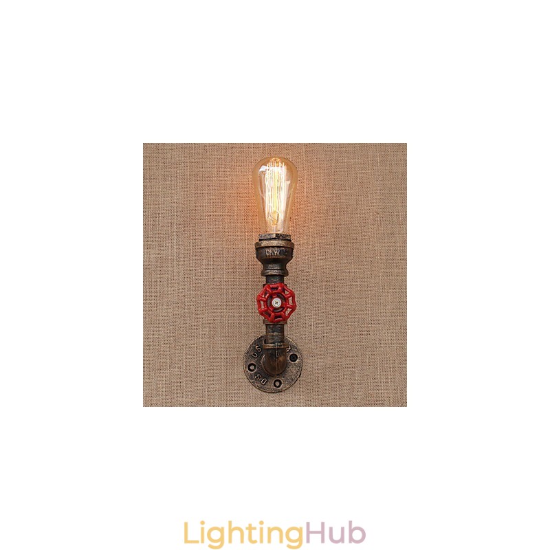 Country Retro Painting Feature for Mini Style Ambient Light Wall Sconces Wall Light