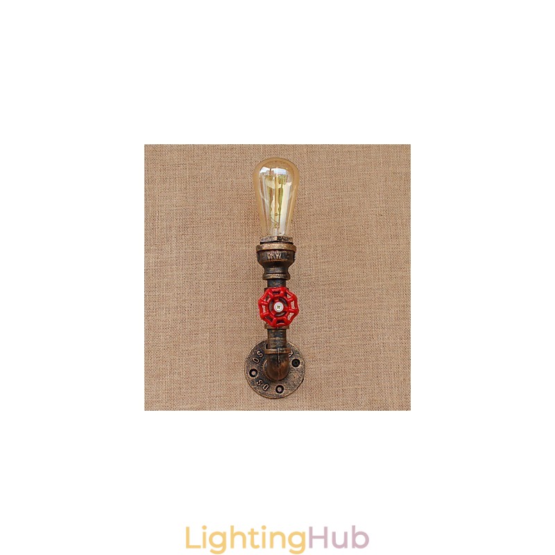 Country Retro Painting Feature for Mini Style Ambient Light Wall Sconces Wall Light