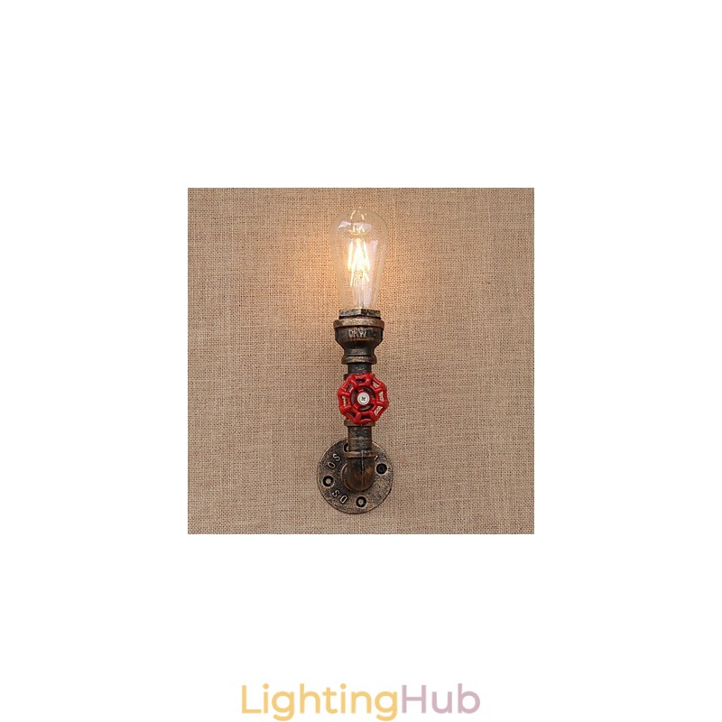 Country Retro Painting Feature for Mini Style Ambient Light Wall Sconces Wall Light