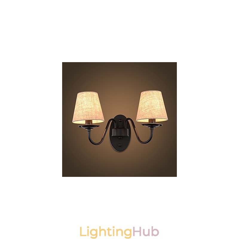 Rustic Lodge Simple Vintage Painting Feature Ambient Light Wall Sconces Wall Light