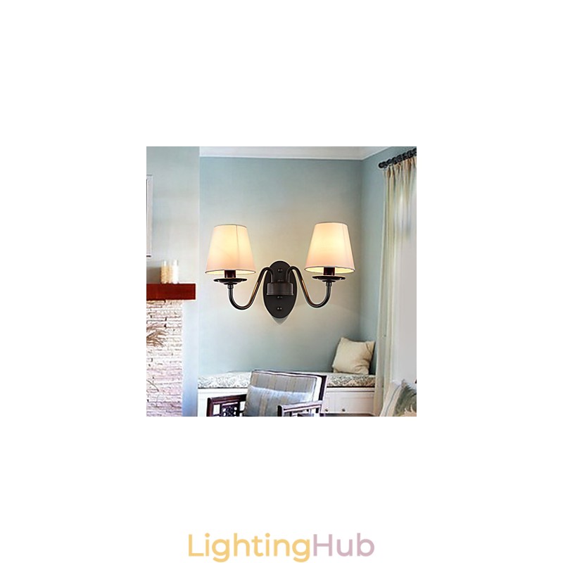 Rustic Lodge Simple Vintage Painting Feature Ambient Light Wall Sconces Wall Light