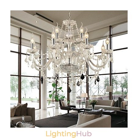 Modern Contemporary Crystal Glass Chandelier Modern Contemporary Crystal Glass Chandelier