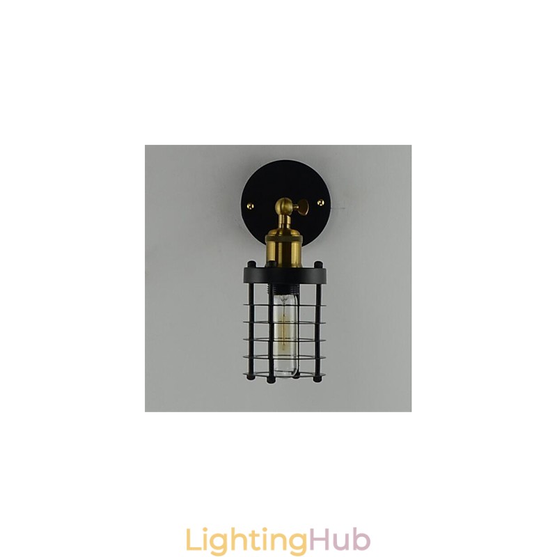 Simple Vintage Country Retro Painting Feature for Mini Style Ambient Light Wall Sconces