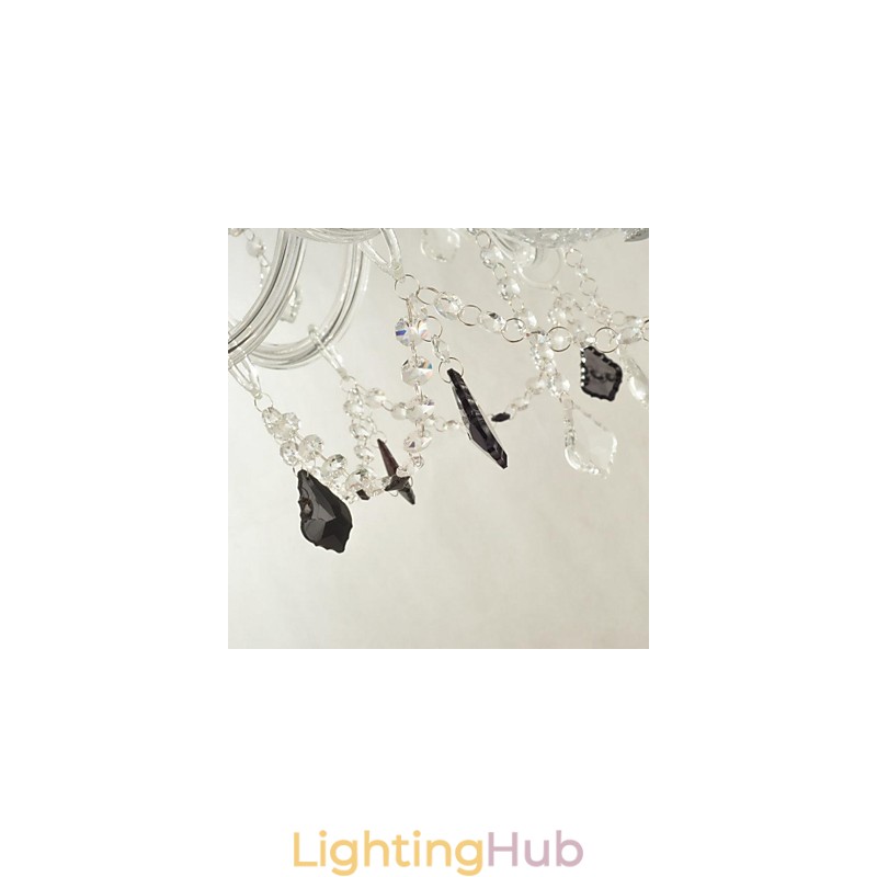Modern Contemporary Crystal Glass Chandelier
