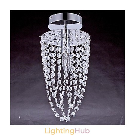 Ceiling Lamps 1 Light Crystal Artistic Stainless Steel Plating Ceiling Lamps 1 Light Crystal Artistic Stainless Steel Plating