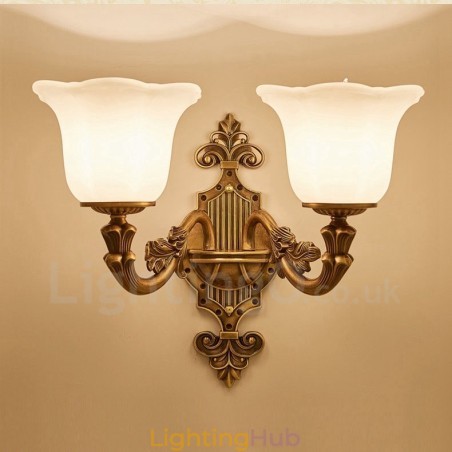 2 Light Traditional Classic Living Room Dining Room Bed Room Metal Luxury Indoor Wall Sconces 2 Light Traditional Classic Living Room Dining Room Bed Room Metal Luxury Indoor Wall Sconces