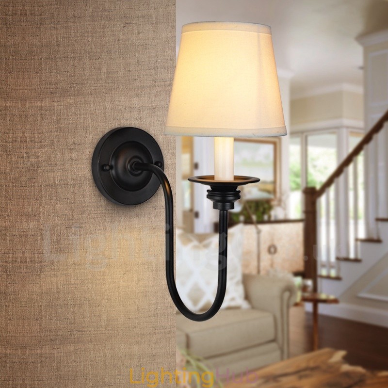 Single Light Traditional Classic Indoor Wall Sconces