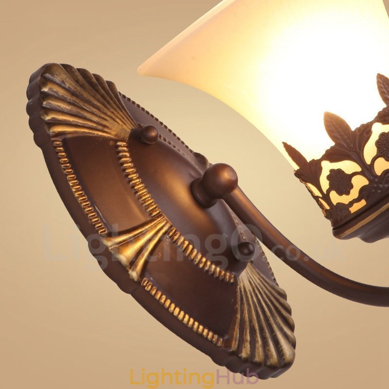 Single Light Traditional Classic Living Room Dining Room Bed Room Metal Indoor Wall Sconces