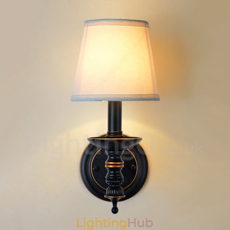 Single Light Traditional Classic Indoor Wall Sconces