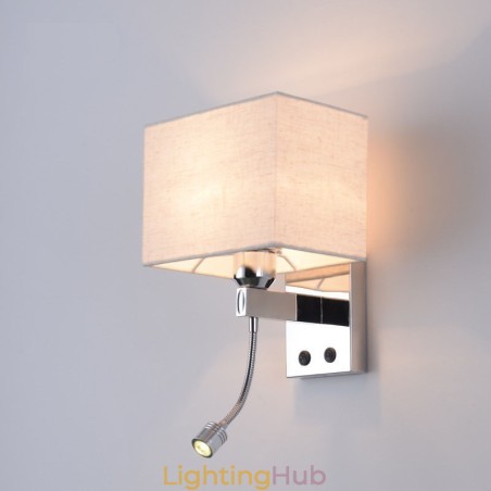 The Modern Hotel Room Reading Creative Fabric Corridor Balcony Bedside Lamp Wall Light The Modern Hotel Room Reading Creative Fabric Corridor Balcony Bedside Lamp Wall Light