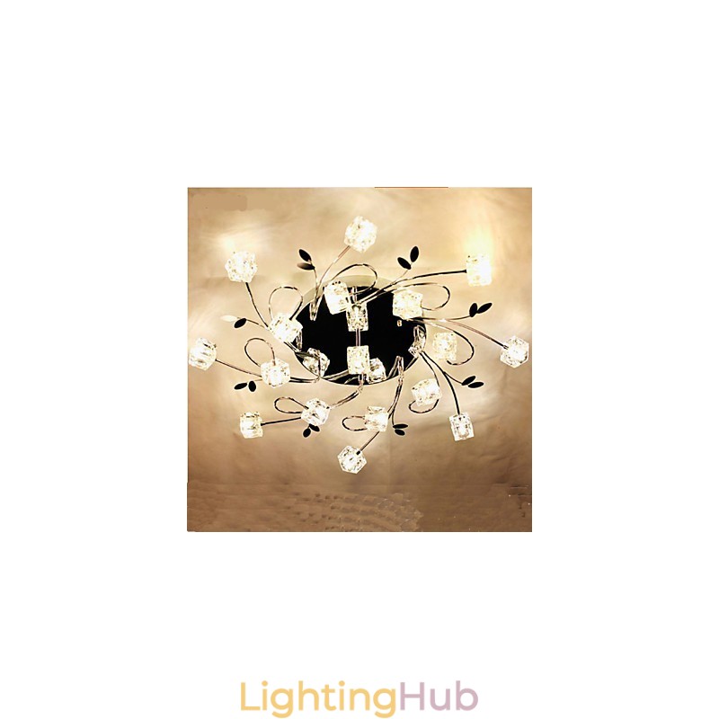 Classic Ice Crystal Ceiling Lamp