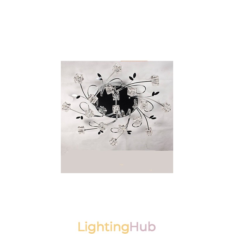 Classic Ice Crystal Ceiling Lamp