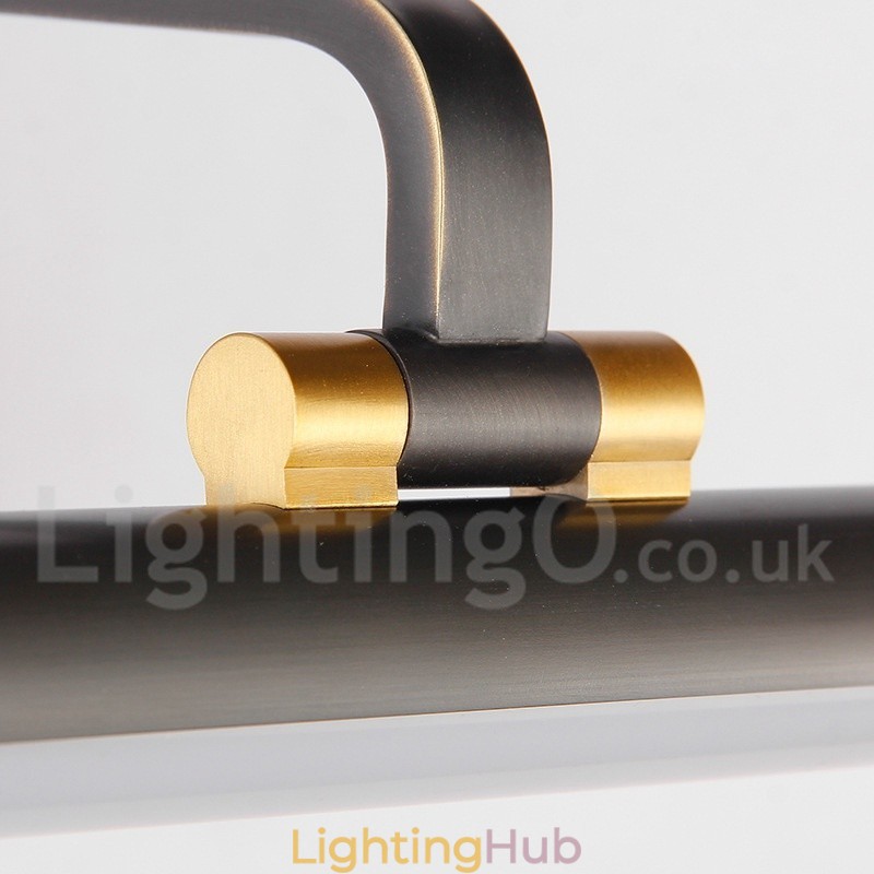 IPMirror Lamp Bathroom Lights Pure Brass Wall Lights with Acrylic Shade Make up Lighting