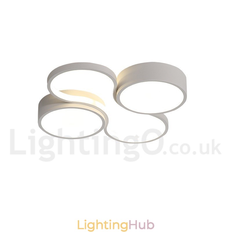Dimmable Modern Comtemporary Alumilium Ceiling Light Flush Mount Lamp for Living Room Bed Room Also Can Be Used As Wall Light