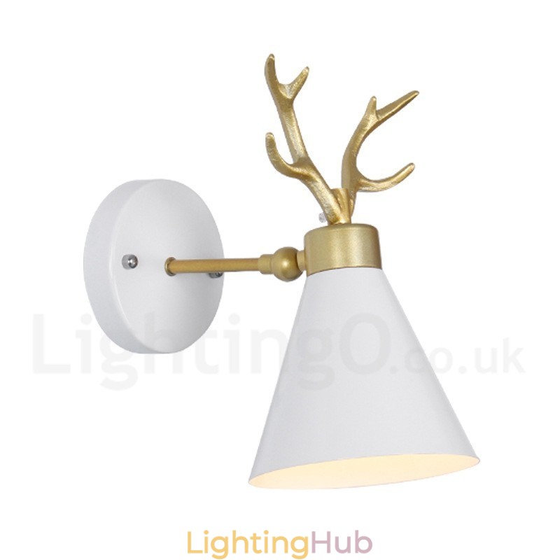 Modern Antlers Wall Light