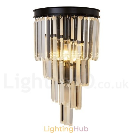 Modern Luxury K9 Crystal Wall Light with Crystal Shade Modern Luxury K9 Crystal Wall Light with Crystal Shade