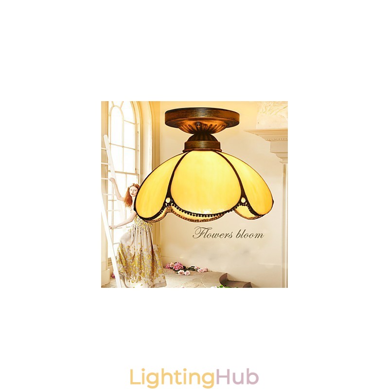 Europe Type Restoring Ancient Ways Is Contracted And Creative Arts Bending Absorb Dome Light Lamp