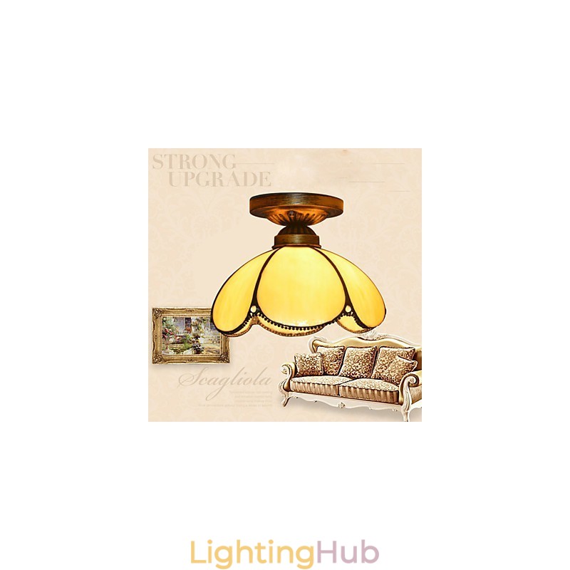 Europe Type Restoring Ancient Ways Is Contracted And Creative Arts Bending Absorb Dome Light Lamp
