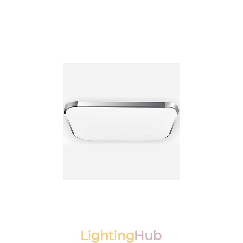 Modern Contemporary Electroplated Metal Flush Mount
