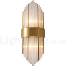 Modern Luxury K9 Crystal Wall Light with Crystal Shade