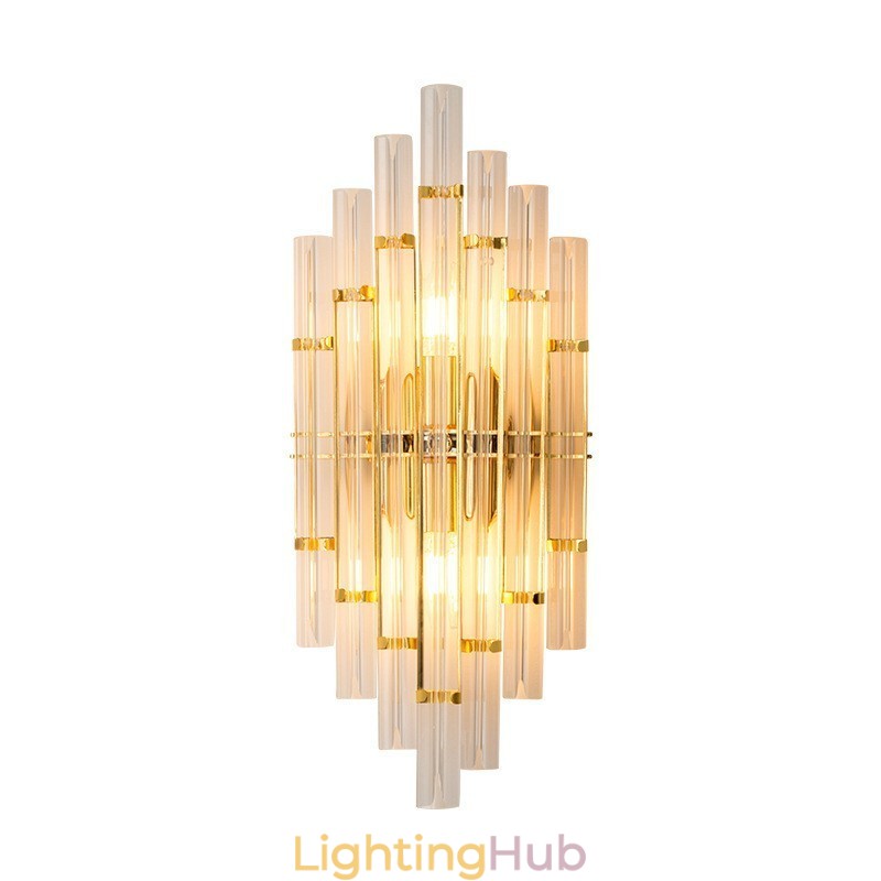 Hotel Light Luxury Crystal Wall Lamp Post modern Personality Living Room Aisle Entrance Backdrop Wall Lamp Bedroom Bedside Decorative Sconces