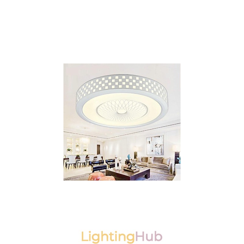 Modern Contemporary Metal Flush Mount